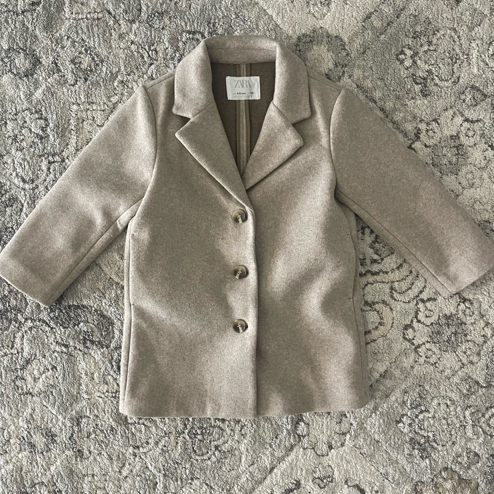 Zara Kids Tan Coat